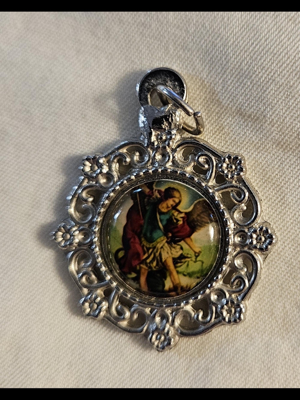 Vintage Italy St.Michael Medal